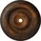 Ekena Millwork Classic Ceiling Medallion (Fits Canopies up to 8 1/4"), Hand-Painted Rust, 44 1/2"OD x 4"ID x 4 "P CM44CLRUS - alternate 1